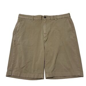 Fairlane Tech Chino Shorts Men’s 32 Khaki Golf Flat Front Stitch Fix